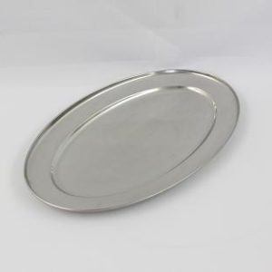Oval Service Flat 16"