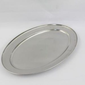 Oval Service Flat 18"