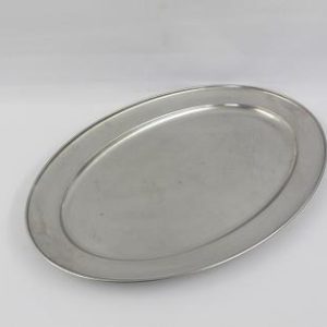 Oval Service Flat 22"