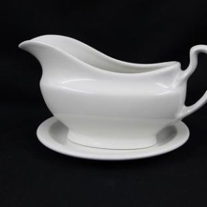 Gravy Boat & Stand - Set
