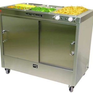 Large Hot cupboard With Bain Marie Top