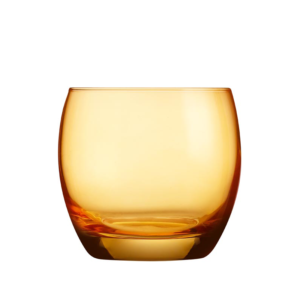 Coloured Glass 10oz - Orange PER 12