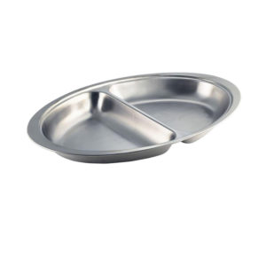 Vegetable Dish 12" 2 Section