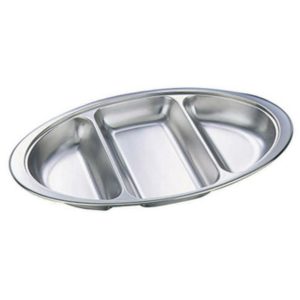 Banqueting Dish 18" 3 Section